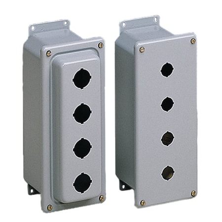 PushButtonEnclosure, 30mm, 1Hole, Steel MPN:ED1PB1
