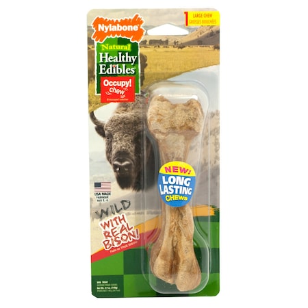 Healthy Edibles Wild Chew Treats Bison L MPN:NEB203P