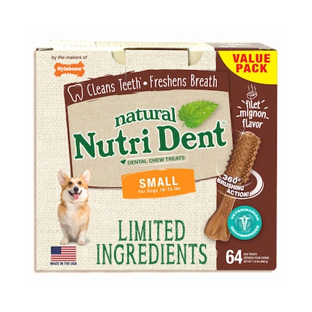 Dental Chews, Nutri Dent, Filet Mignon MPN:NTD661T64P