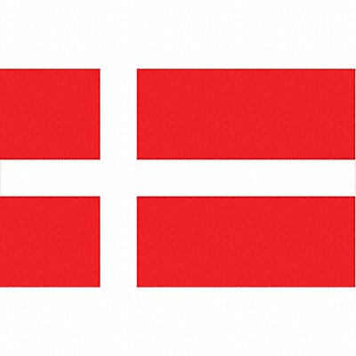 Denmark Flag 4x6 Ft Nylon MPN:192191