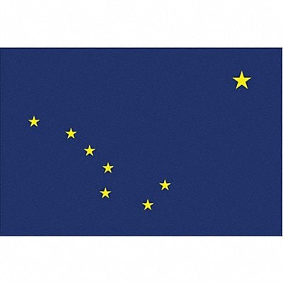 D3761 Alaska State Flag 3x5 Ft MPN:140165