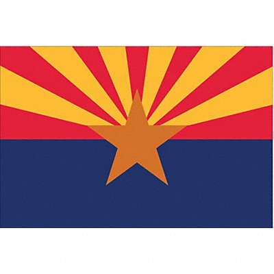 D3761 Arizona State Flag 3x5 Ft MPN:140260