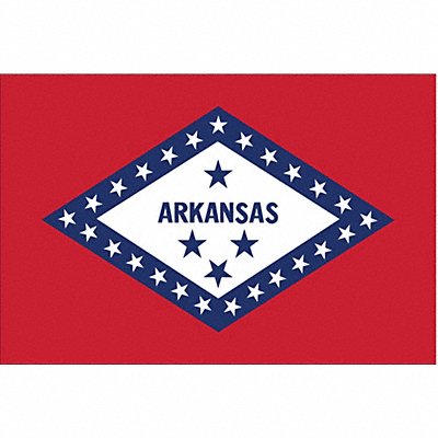 D3761 Arkansas State Flag 3x5 Ft MPN:140360