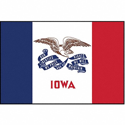D3761 Iowa State Flag 3x5 Ft MPN:141760