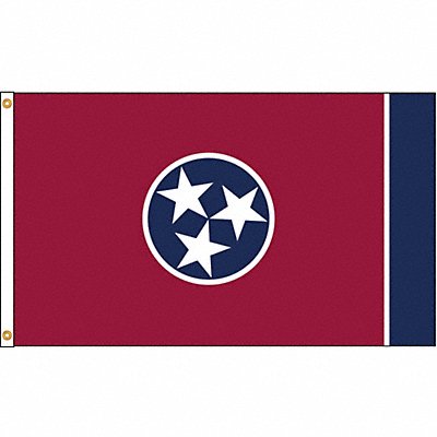 D3771 Tennessee Flag 4x6 Ft Nylon MPN:145170