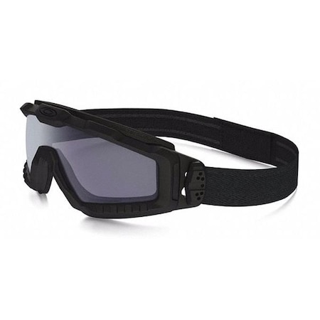 Halo, Safety Glasses, Anti-Scratch, Gray Lens, Matte Black Frame, Full-Frame MPN:OO7065-01