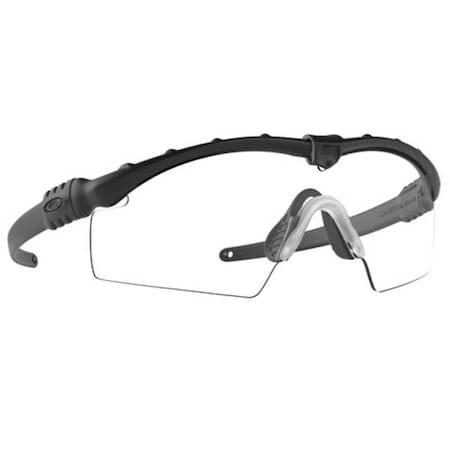 M Frame 3.0, Safety Glasses, Anti-Scratch, Clear Lens, Black Frame, Half-Frame MPN:OO9146-09