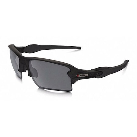 Flak 2.0 XL, Safety Glasses, Anti-Scratch, Black Lens, Black Frame, Half-Frame MPN:OO9188-6459