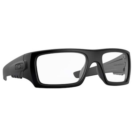 Det Cord, Safety Glasses, Anti-Scratch, Clear Lens, Black Frame, Full-Frame MPN:OO9253-07