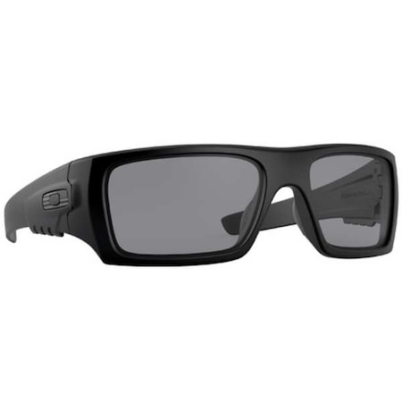 Det Cord, Safety Glasses, Anti-Fog & Anti-Scratch, Gray Lens, Matte Black Frame, Full-Frame MPN:OO9253-10