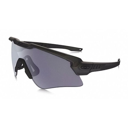 M Frame 3.0, Safety Glasses, Anti-Scratch, Gray Lens, Black Frame, Half-Frame MPN:OO9296-04