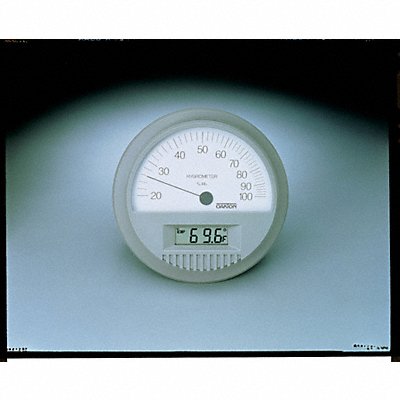 Digital/Analog Hygrometer 0 to 160 F MPN:WD-35700-00