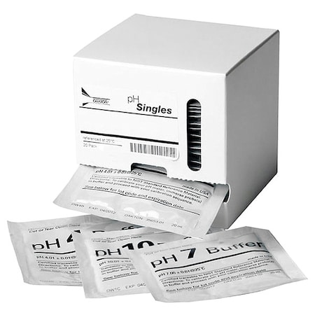 Buffer Solution Kit, pH, 4.01, 7.00, 20 mL MPN:35653-04