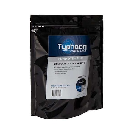 Pond Dye, Bag, 16 oz, Blue, PK4 MPN:74091