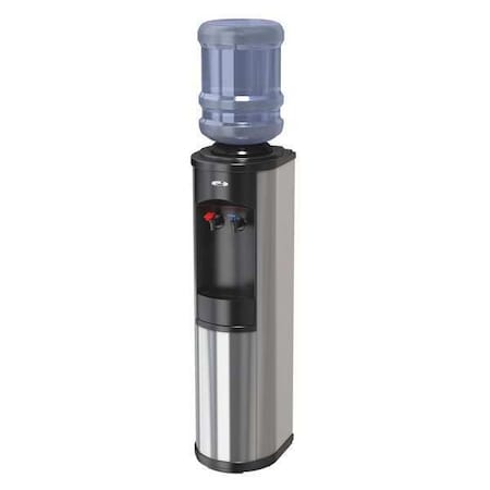 Cold, Hot Bottled Water Dispenser - Silver MPN:BTSA1SHS