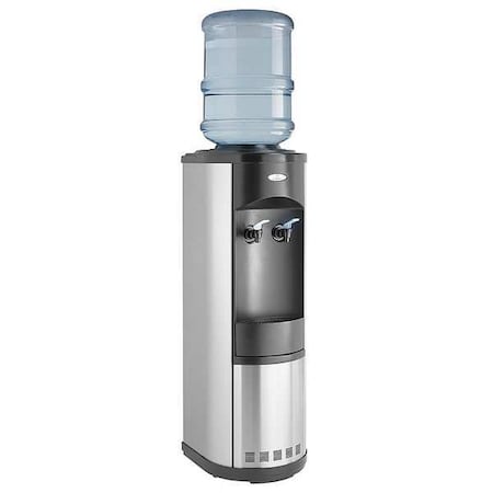 Cold, Room Temperature Bottled Water Dispenser - Silver MPN:BTSA1SK