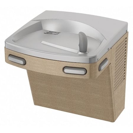 On-Wall Single Drinking Fountain, 1 Level, 18 5/8 in D, 21 in H, 17 5/8 in W MPN:PG8AC
