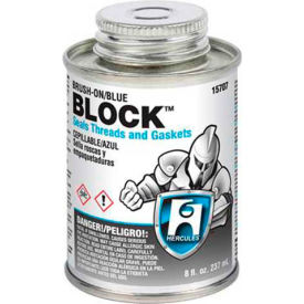 Hercules 15703 Block Thread Sealant- Screw Cap With Brush 1/4 Pt. 15703 - Pkg Qty 24