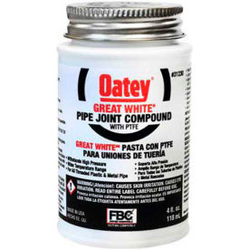 Oatey 31229 Great White Pipe Joint Compound w/PTFE 1 oz. 31229 - Pkg Qty 12