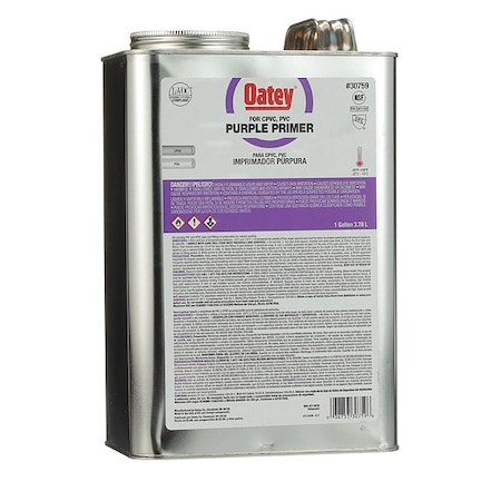 PVC Primer, Purple, 128 oz. MPN:30759