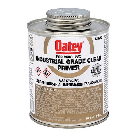 Clear Industrial Primer, PVC, CPVC, gal. MPN:30775