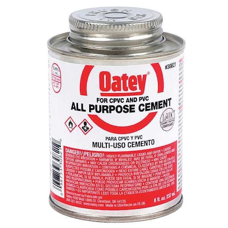Cement, Low VOC, 8 oz., White MPN:30821