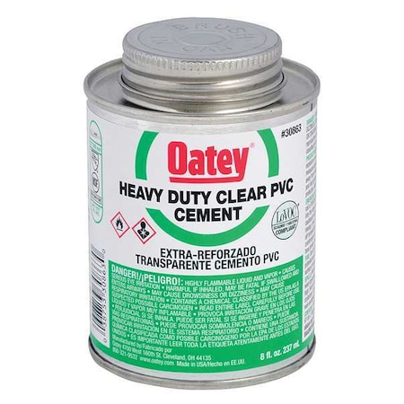 Cement, Low VOC, 8 oz., Clear MPN:30863