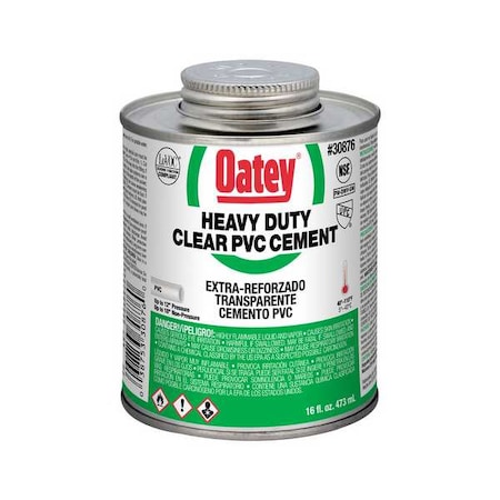 Cement, Low VOC, 16 oz., Clear MPN:30876