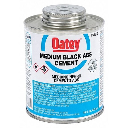 CementABS, Black, 16 oz., Low VOC MPN:30892