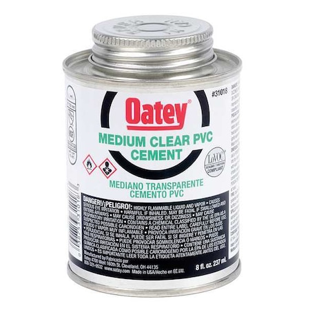 Cement, Low VOC, 8 oz., Clear MPN:31018