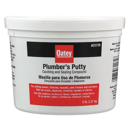 Plumbers Putty, 5 lbs. MPN:31174