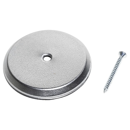 4 Dia, Plastic, Chrome, High Impact, Cover Plate MPN:34405