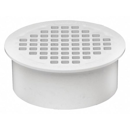Drain, All Plastic Snap In, PVC, 3in MPN:43565