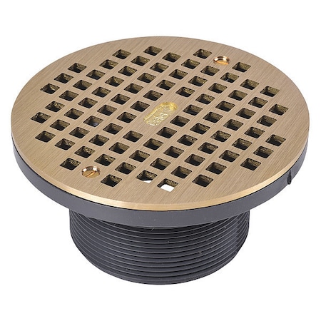 Strainer, Brass, Round, 6-1/8 in Dia MPN:72120