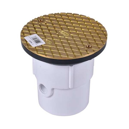 Barrel, Base: PVC, Strainer: Round, Cleanout MPN:74127