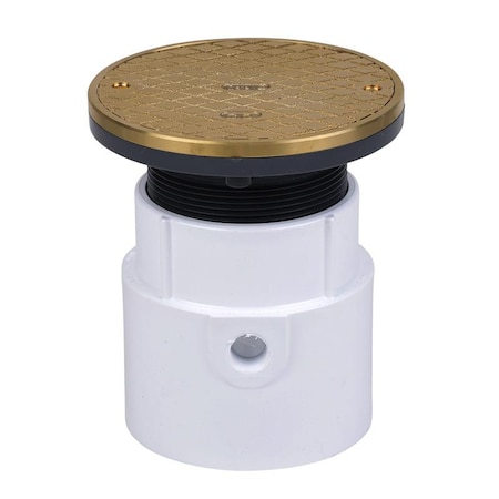 Barrel, Base: PVC, Strainer: Round with Ring, Cleanout MPN:74138