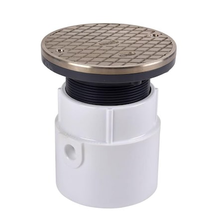 Barrel, Base: PVC, Strainer: Round, Cleanout MPN:74158