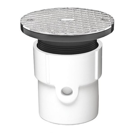 PVC Adjustable Drain, 6