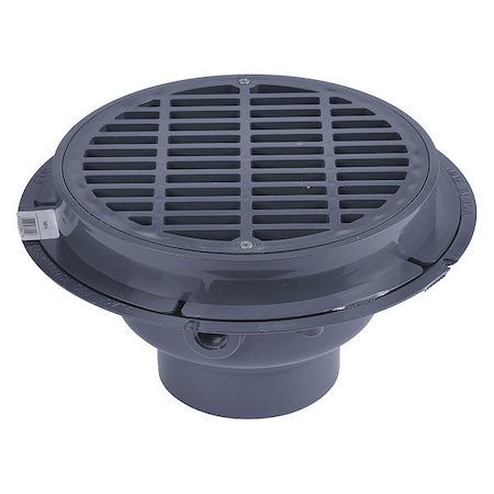 Bucket Drain, PVC, 4