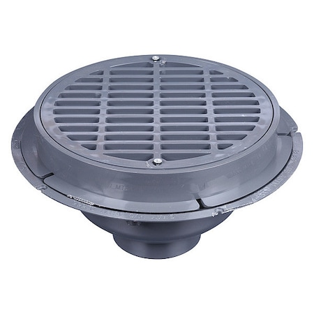 Bucket Drain, PVC, 6