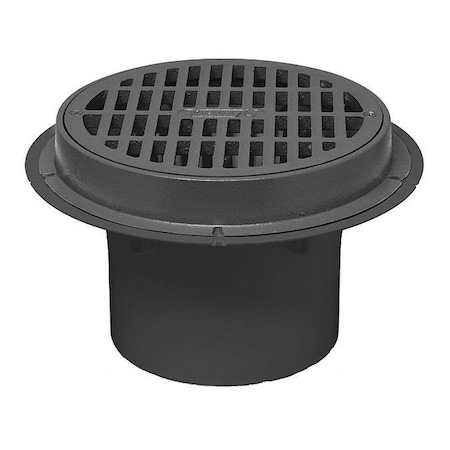 Roof Drains Roof Drain, PVC, ABS, Cast Iron, 3