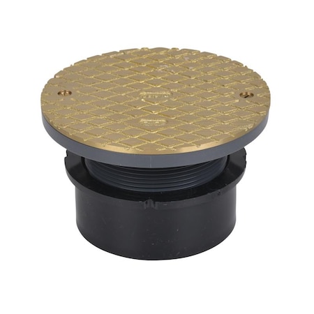 Barrel: PVC; Base: ABS, Strainer: Round, Cleanout MPN:84129