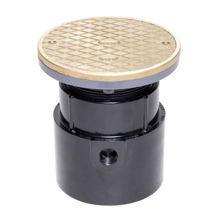Barrel: PVC; Base: ABS, Strainer: Round with Ring, Cleanout MPN:84138
