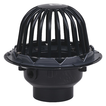 Roof Drains Roof Drain, ABS, Plastic, 4