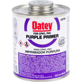 Oatey 30758 Purple Primer 32 oz. NSF Listed 30758 - Pkg Qty 12