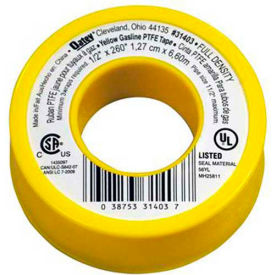 Hercules 31403 Yellow Gas Line Thread Seal Tape With PTFE 1/2