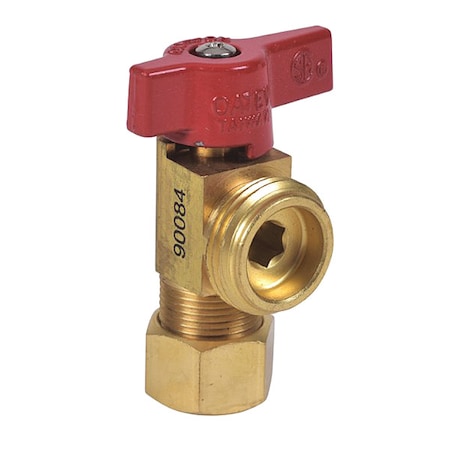 Valve-1/4 Turn, Short, w/UNS, Red Nut MPN:38432