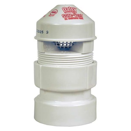Air Admittance Valve, 1-1/2in-2in, 20DFU MPN:39016