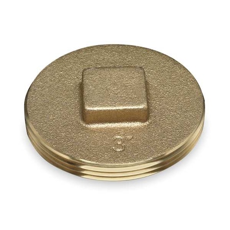 Plug, Brass, Threaded 2 1/2 in MPN:42371
