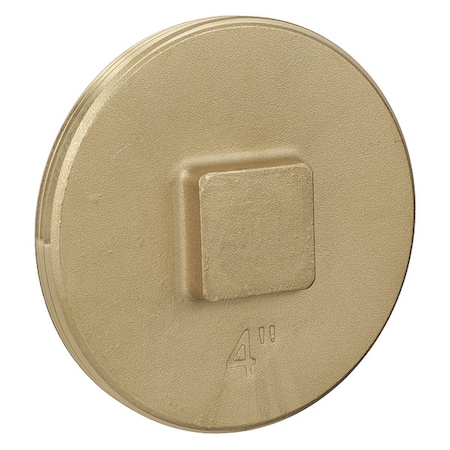 Plug, Brass, Threaded 4 in MPN:42374